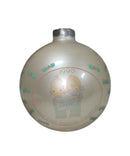Precious Moments Ornament 761346, Our First Christmas Together- 1990 Glass Ball