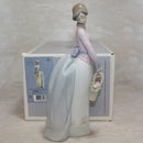 Lladró Figurine: 7622 Basket of Love
