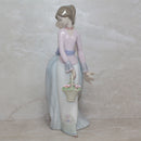 Lladró Figurine: 7622 Basket of Love