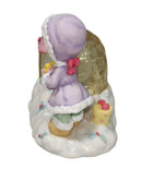 Precious Moments 775355, Girl with Christmas Igloo Waterball