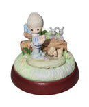 Precious Moments Figurine 818024, Praise the Lord Anyhow