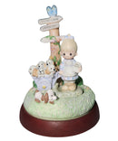 Precious Moments Figurine 818027, God Loveth a Cheerful Giver