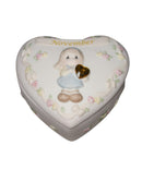 Precious Moments Trinket Box 824011, November Birthday Heart Box