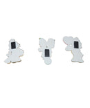 Precious Moments 832987L, 3 Piece Magnets, Circus Children Figurines