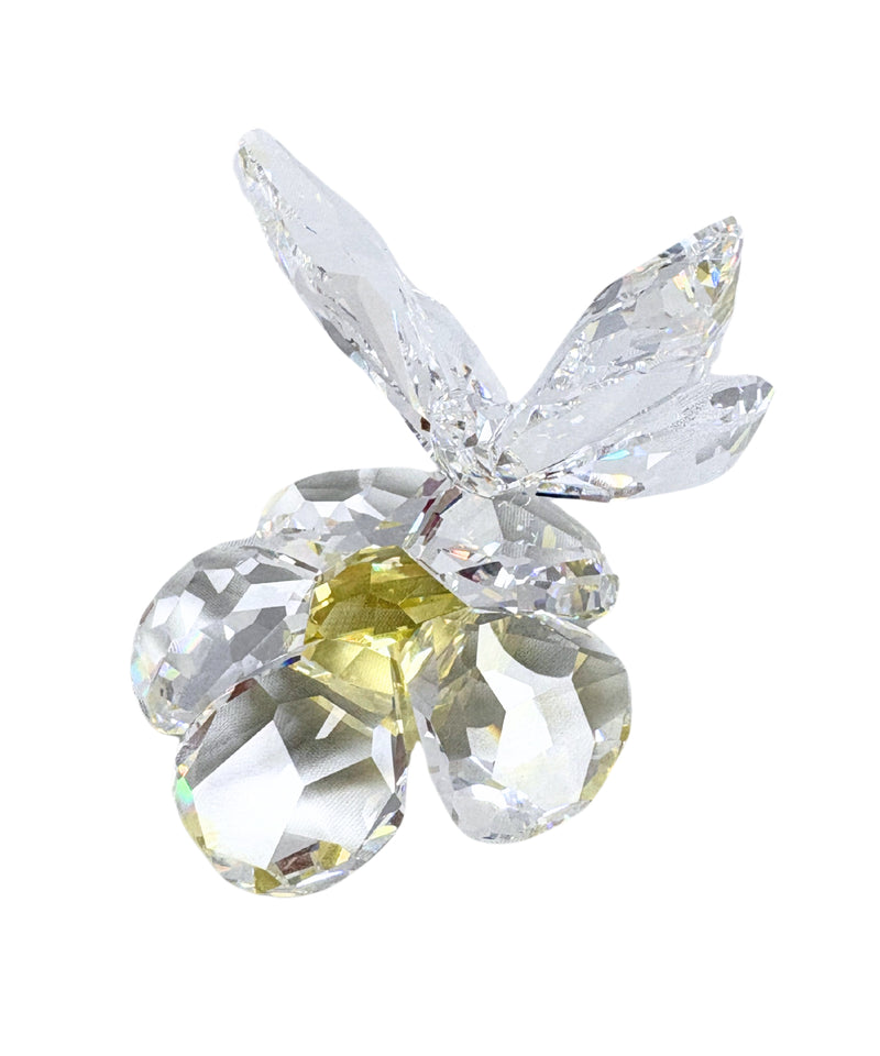 Swarovski Figurine: 840190 Butterfly on Flower