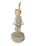 Precious Moments Figurine 843652, Dreams- Angel Boy on Carousel Horse