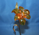 Swarovski Figurine: 850597 Dillia Topaz Flower