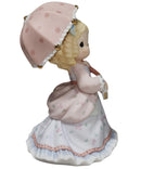 Precious Moments Figurine 850950, Victorious in Jesus- Girl Holding Umbrella