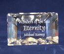 Swarovski Figurine: 855626 Title Plaque Eternity
