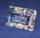 Swarovski Figurine: 855626 Title Plaque Eternity
