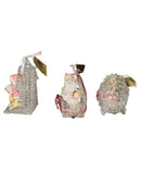 Precious Moments Ornament 876399, Set of 3- Church/Cats/Puppies