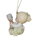 Precious Moments Ornament 877441, May Your Christmas Begin with a Bang! Dated 2001