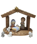 Precious Moments Figurine 890024, A Savior is Born Nativity Set, Hallmark Exlusive