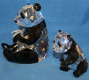 Swarovski Figurine: 900918 Panda Mother and Cub