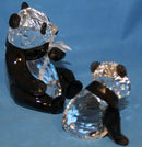 Swarovski Figurine: 900918 Panda Mother and Cub