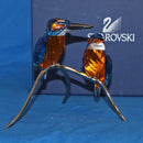 Swarovski Figurine: 945090 Kingfishers