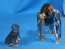 Swarovski Figurine: 952504 Gorillas Mother and Cub