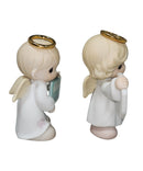 Precious Moments Figurine 959421HD, Angles with Signs- Set of 2