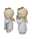 Precious Moments Figurine 959421HD, Angles with Signs- Set of 2