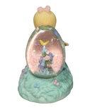 Precious Moments Figurine 960209, Girl Painting Egg Shaped Waterball