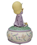 Precious Moments Music Box 990074, You Gave Me Wings to Fly- Girl with Butterfly