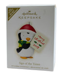 Hallmark Ornament: 2009 Sign of the Times | AD4325