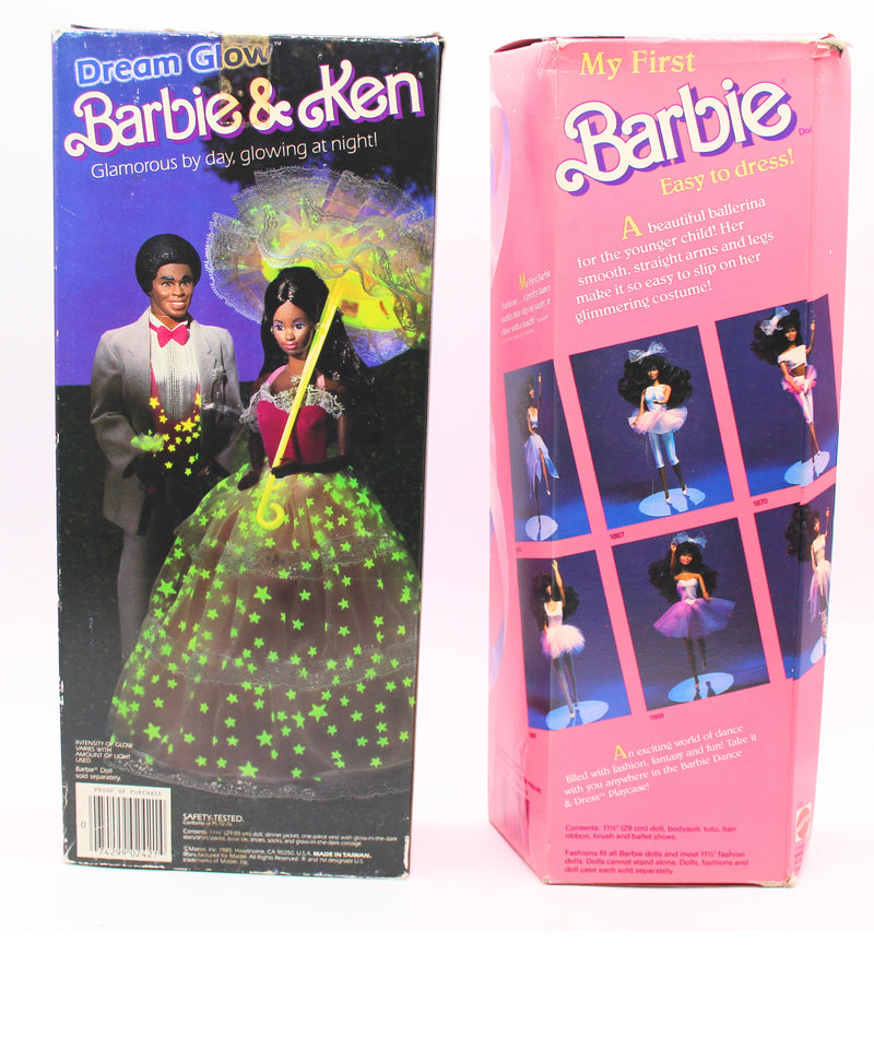 1985 and 1988 African American Barbies