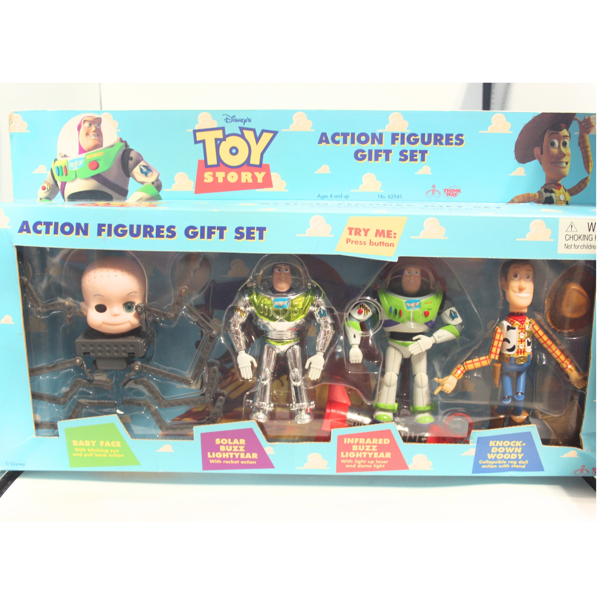 1995 and 1996 Action Figure Gift Set