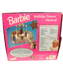 Vintage 1997 Mr. Christmas Barbie Holiday Dance Musical Animated Waltz Set