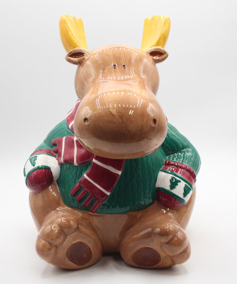 St. Nicholas Square Moose Cookie Jar