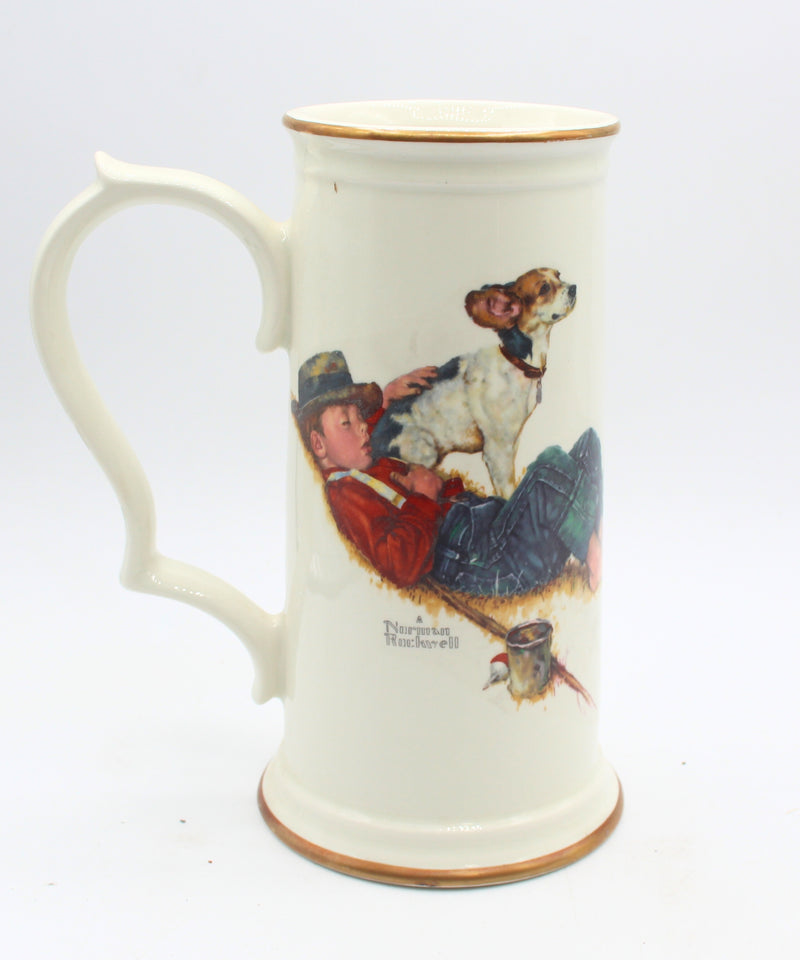 Norman Rockwell A Boy and his Dog Mug