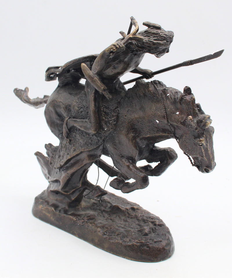1988 Frederic Remington "The Cheyenne" Bronze Statue