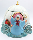 Disney Cinderella and fairy Godmother Coach Cookie Jar