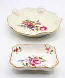 Floral Dishes Set of 2