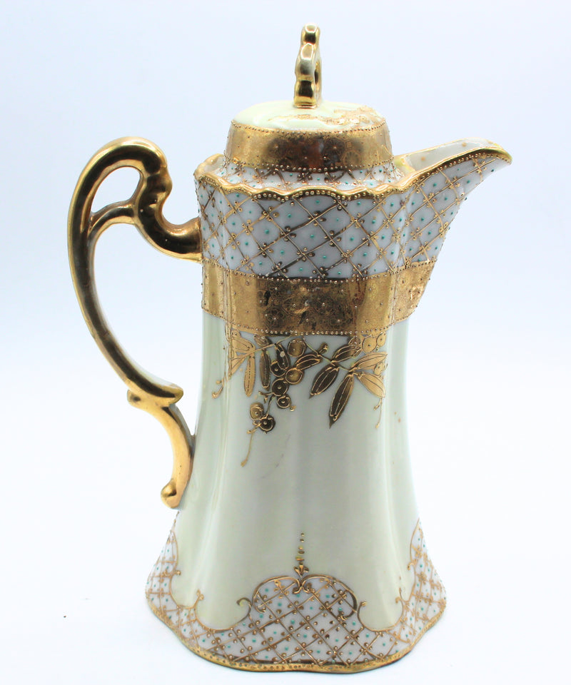 Hand-painted Chocolate Pot