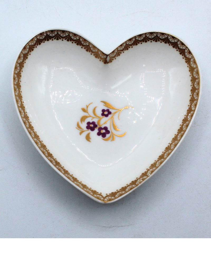 Heart Dishes and Tray Lot of 4
