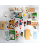 Misc 1960's Mini Dolls and Doll House Accessories