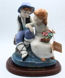 Porcelanas Artisticas Turis Boy Girl Seated