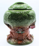 1981 Mccoy Keebler Tree House Cookie Jar With Ernie The Elf