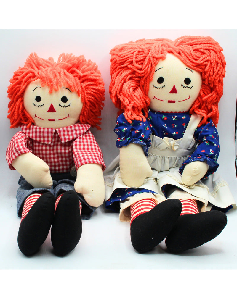 Raggedy Ann Dolls Lot of 2