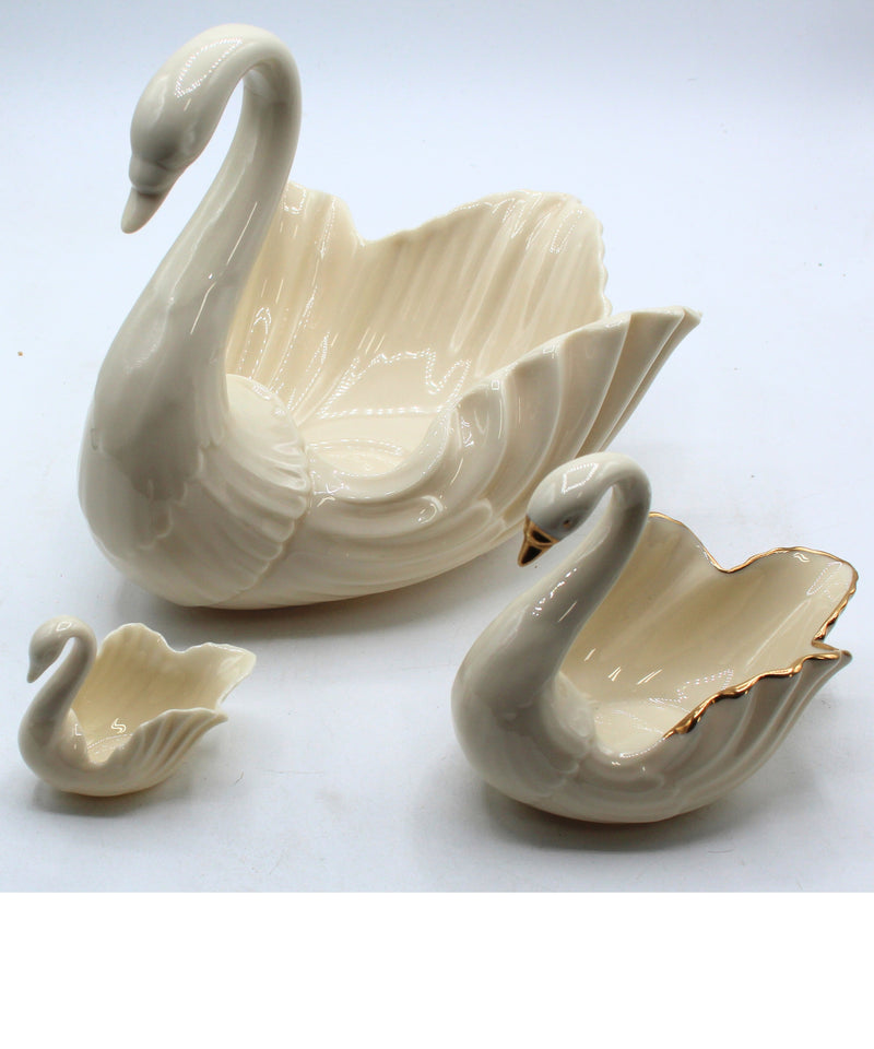 Lenox Swans Lot of 3