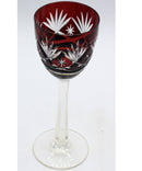 Ferdinand Von Poschinger Ruby Red Wine Glass