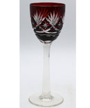Ferdinand Von Poschinger Ruby Red Wine Glass