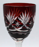 Ferdinand Von Poschinger Ruby Red Wine Glass