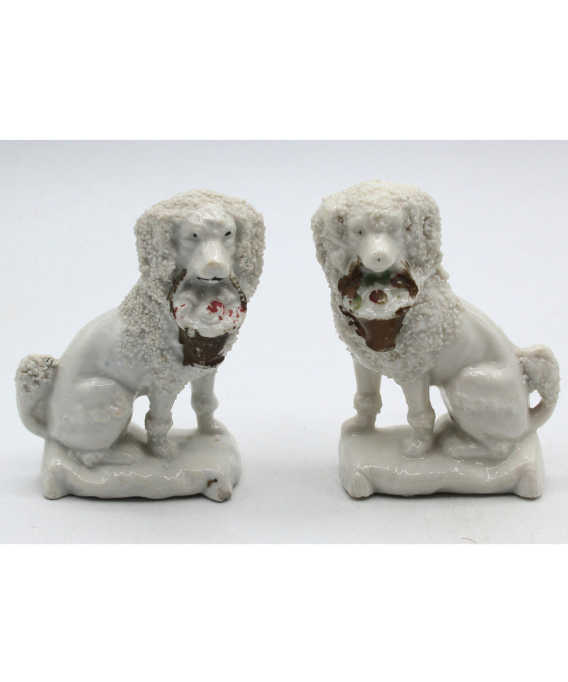 Swaffordshire Poodles with baskets