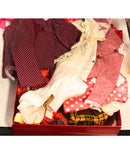 1973 Tiffany Taylor Doll with many of her clothes and outfits and her trunk
