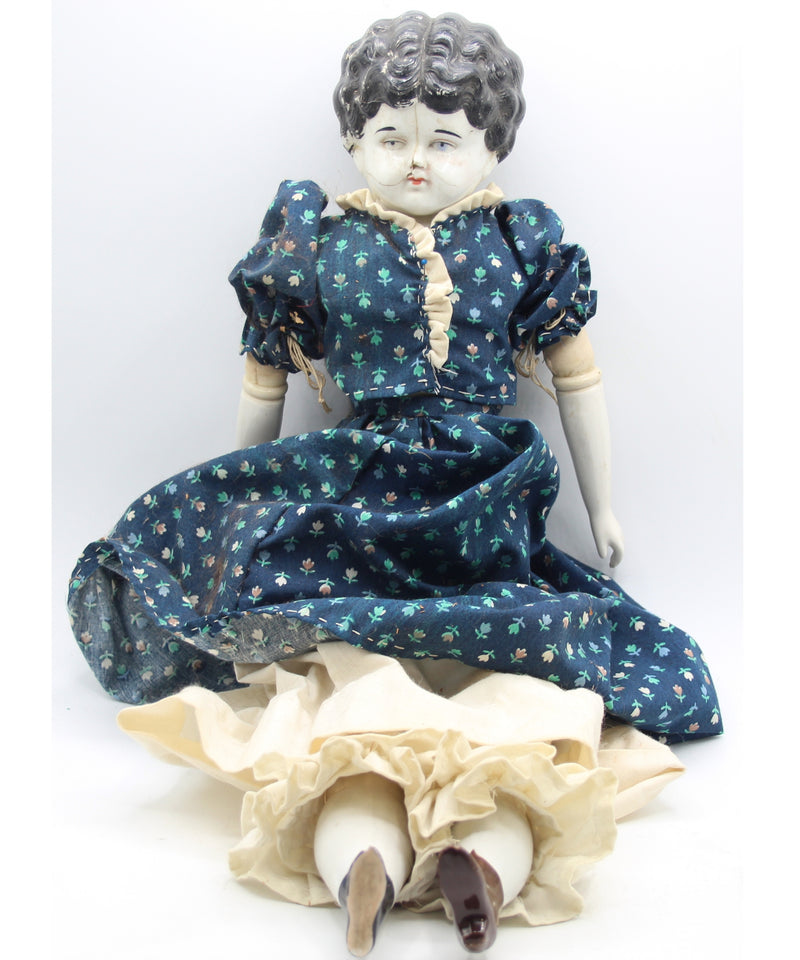 Antique German China Head Doll