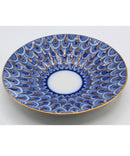 Lomonosov Imperial Teacup and Saucer "Forget me not" Design