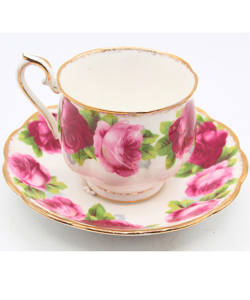 3 Royal Albert Teacups and 3 Saucers