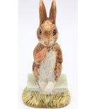 2 Beatrix Potter Figurines- Tabitha Twitchett and Fierce Bad Rabbit